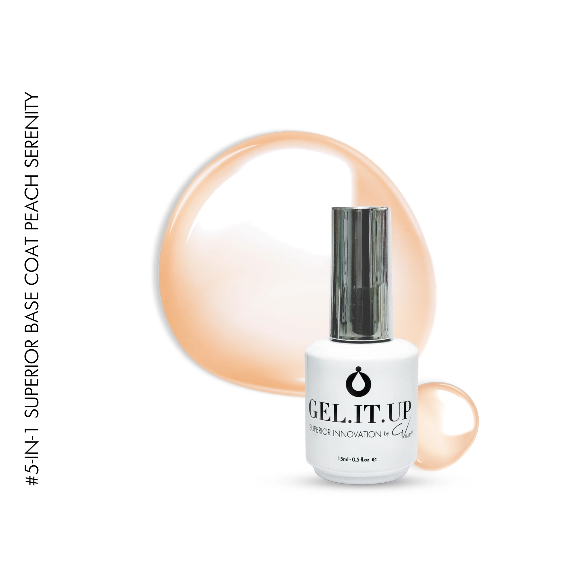 5-in-1 Superior Base 15ml Peach Serenity 5-in-1 superior base